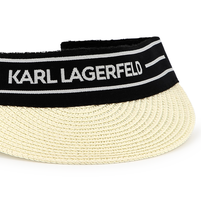 Zonneklep met elastiek KARL LAGERFELD KIDS 
                        GIRL