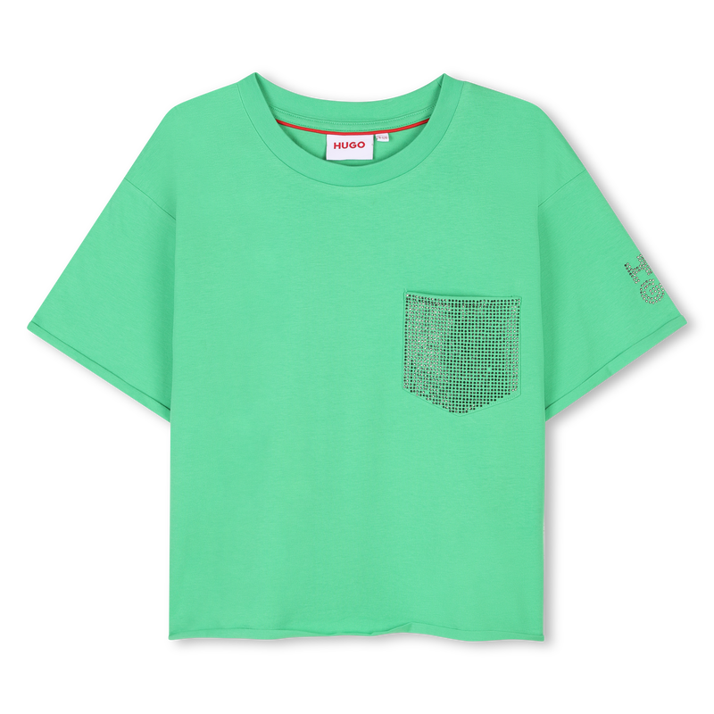 T-shirt met korte mouwen HUGO 
                        GIRL