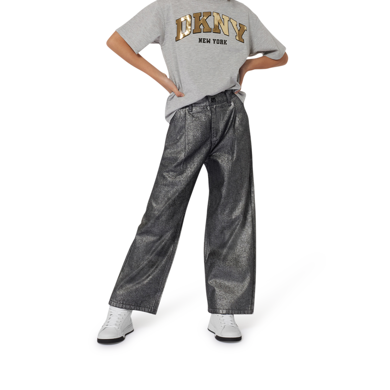 T-shirt &agrave; manches courtes DKNY 
                        FILLE