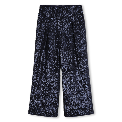 Pantalon fluide orn&eacute; de sequins BILLIEBLUSH FILLE