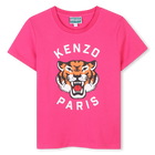 T-shirt &agrave; manches courtes KENZO KIDS 
                    FILLE