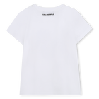 Tee-shirt manches courtes KARL LAGERFELD KIDS 
                    FILLE