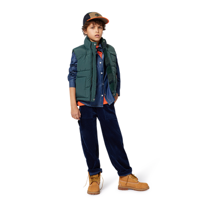 Tee-shirt manches longues en jersey TIMBERLAND GARCON