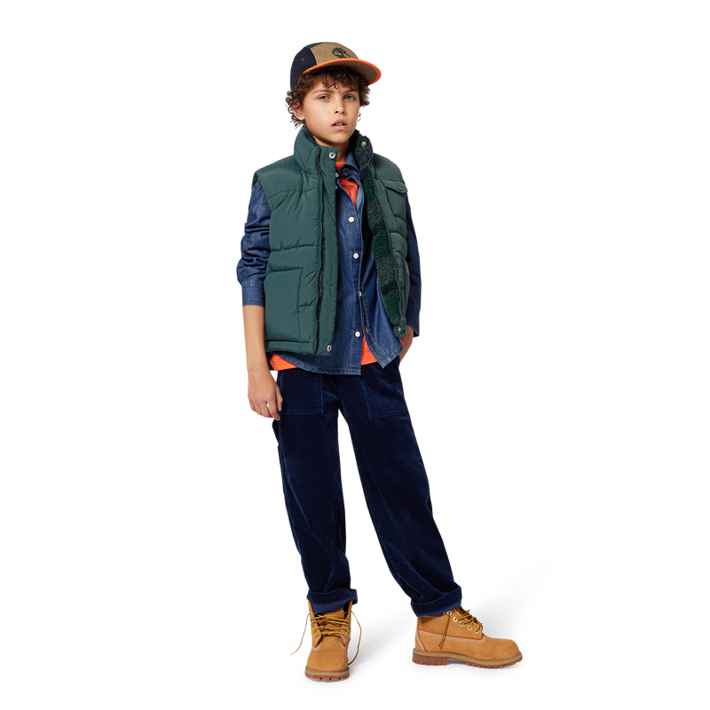 Tee-shirt manches longues en jersey TIMBERLAND 
                        GARCON