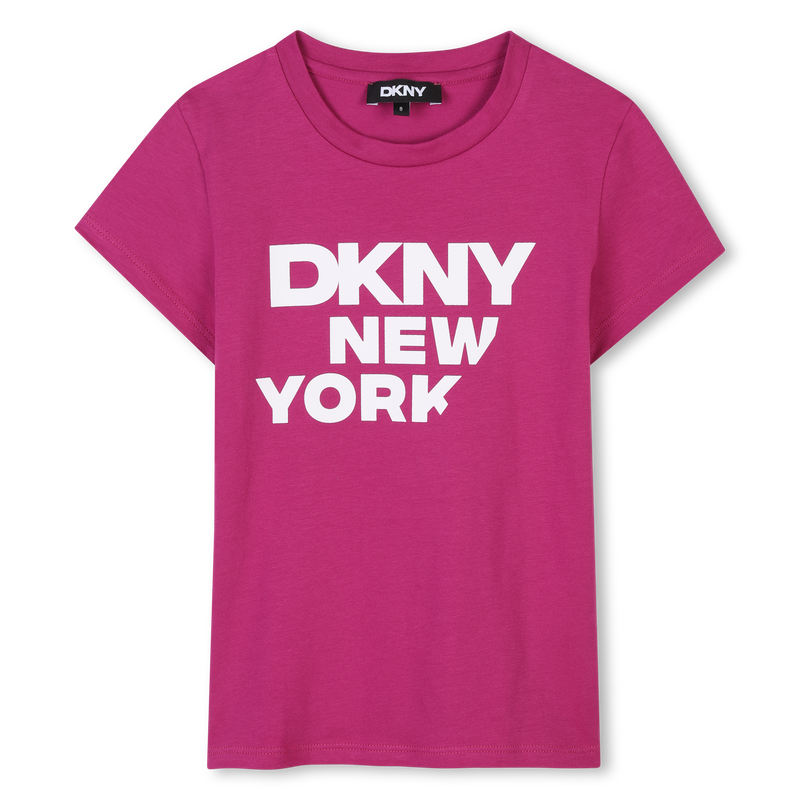 T-shirt met korte mouwen DKNY 
                        GIRL