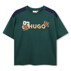 TEE-SHIRT MANCHES COURTES HUGO 
                    GARCON