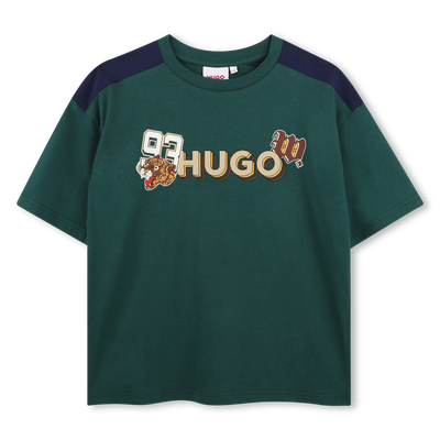 TEE-SHIRT MANCHES COURTES HUGO GARCON