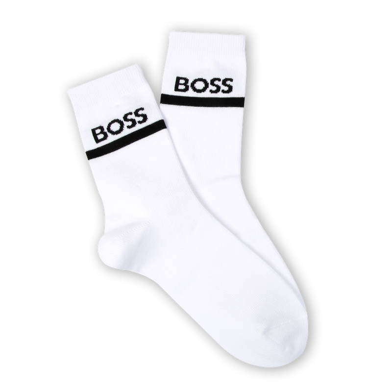 LOT DE 2 PAIRES DE CHAUSSETTES BOSS 
                        GARCON