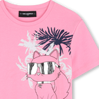 Tee-shirt manches courtes KARL LAGERFELD KIDS 
                    FILLE