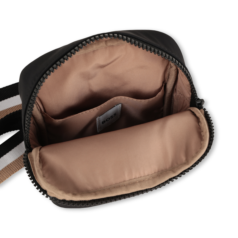 Sac besace en textile enduit BOSS 
                        GARCON