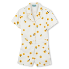 Combi-short en coton KENZO KIDS 
                    FILLE