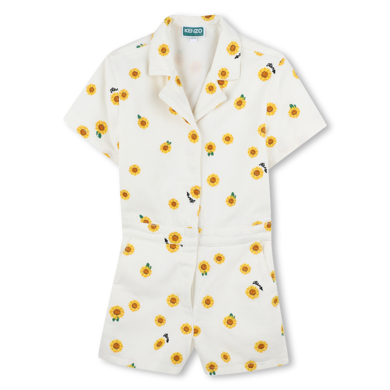 Katoenen jumpsuit KENZO KIDS 
                        GIRL