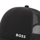 Geperforeerde kap achter BOSS 
                    BOY