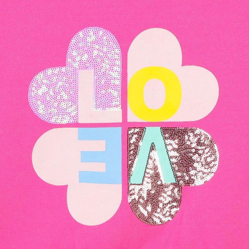 Sweat-shirt en molleton BILLIEBLUSH 
                        FILLE