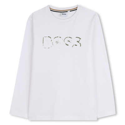 T-shirt &agrave; manches longues BOSS GARCON