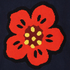 Gebreide trui met bloem + logo KENZO KIDS 
                    GIRL