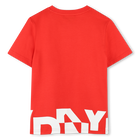 T-shirt ample en coton DKNY 
                    GARCON