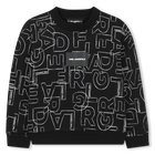 Sweat-shirt en molleton KARL LAGERFELD KIDS 
                    GARCON