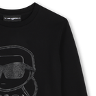 T-shirt met lange mouwen KARL LAGERFELD KIDS 
                    BOY