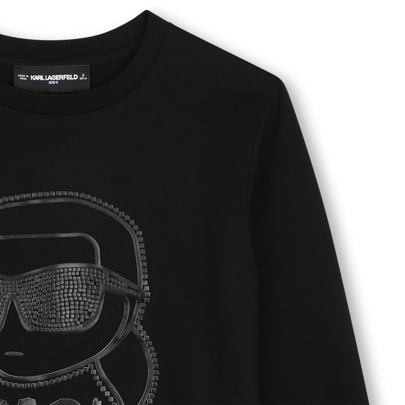 T-shirt met lange mouwen KARL LAGERFELD KIDS 
                        BOY