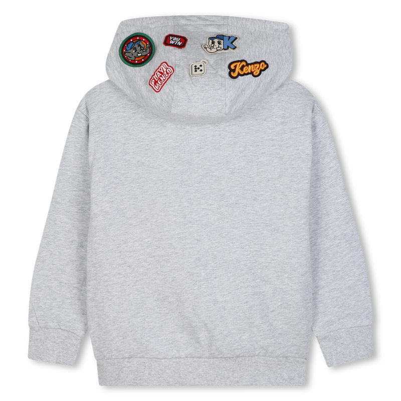 Cardigan &agrave; capuche KENZO KIDS 
                        GARCON