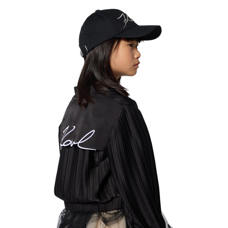 Veste manches pliss&eacute;es KARL LAGERFELD KIDS 
                        FILLE