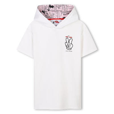 Robe &agrave; capuche en coton MARC JACOBS FILLE
