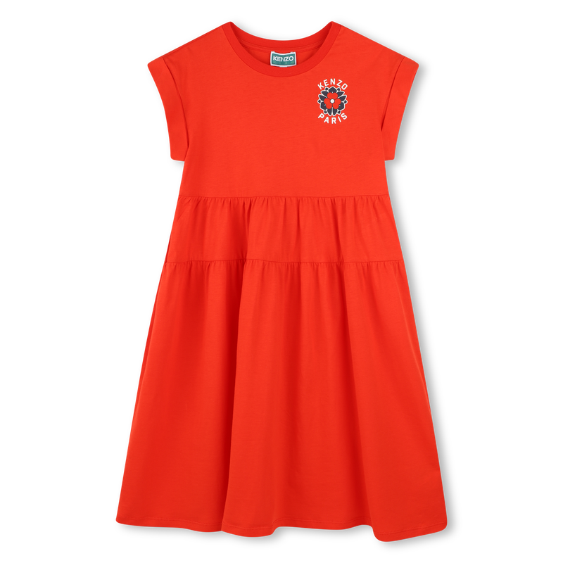Robe avec d&eacute;coupe taille KENZO KIDS 
                        FILLE