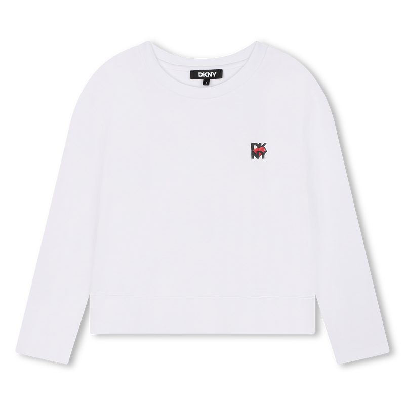 T-shirt met lange mouwen DKNY 
                        GIRL