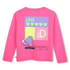 T-shirt met lange mouwen BILLIEBLUSH 
                    MEISJE