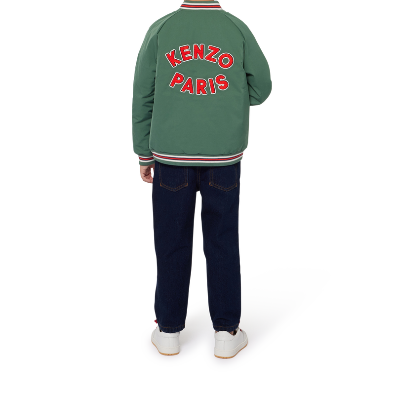 Blouson zipp&eacute; &agrave; manches raglan KENZO KIDS 
                        UNISEXE