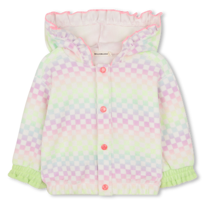 SWEAT ZIPP&Eacute; &Agrave; CAPUCHE BILLIEBLUSH FILLE