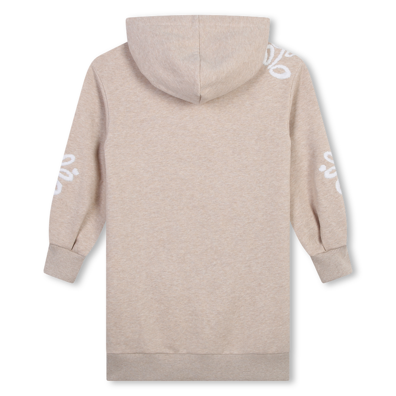 Fleece jurk met capuchon CHLOE 
                        GIRL