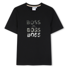 Tee-shirt manches courtes, BLACK, hi-res