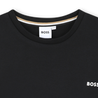 Sweat-shirt col rond uni BOSS 
                    GARCON