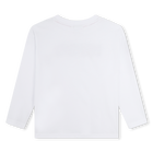 T-shirt met logoprint HUGO 
                    GIRL