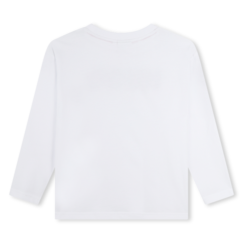 T-shirt met logoprint HUGO 
                        GIRL