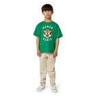 T-shirt en coton avec imprim&eacute; KENZO KIDS 
                    GARCON