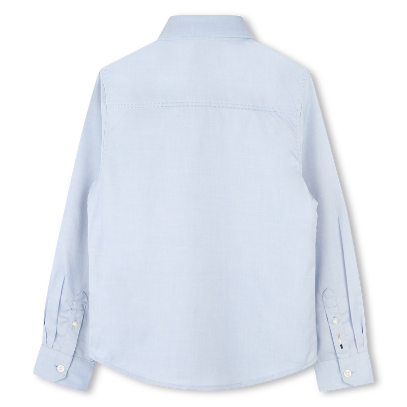 SHIRT MET LANGE MOUWEN BOSS 
                        BOY