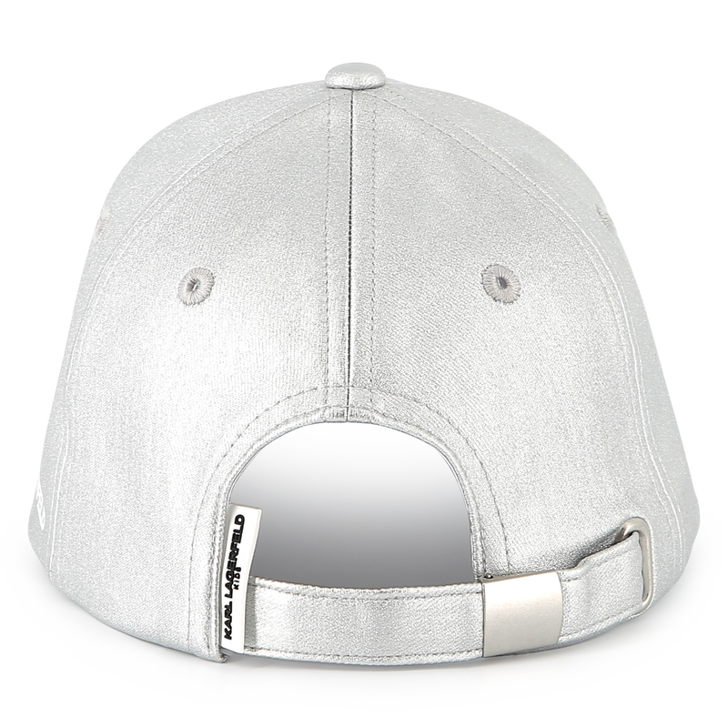 Casquette r&eacute;glable avec badge KARL LAGERFELD KIDS 
                        FILLE