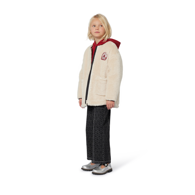 Sweat à capuche en molleton KENZO KIDS 
                        FILLE