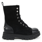 Leren enkellaarsjes met veters ZADIG VOLTAIRE 
                    GIRL