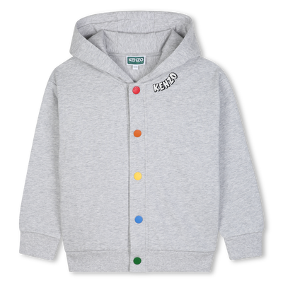 Cardigan &agrave; capuche KENZO KIDS GARCON