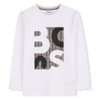 T-shirt &agrave; manches longues BOSS 
                    GARCON