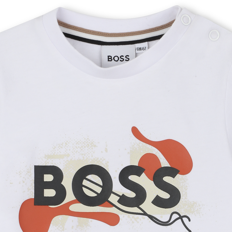 T-shirt met lange mouwen BOSS 
                        BOY