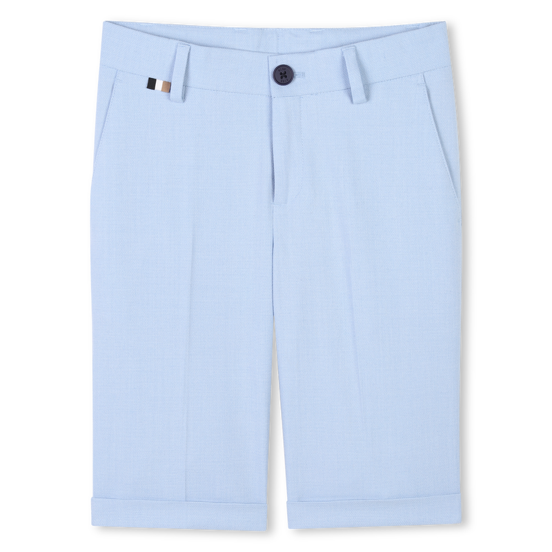 Effen elegante bermuda BOSS 
                        BOY