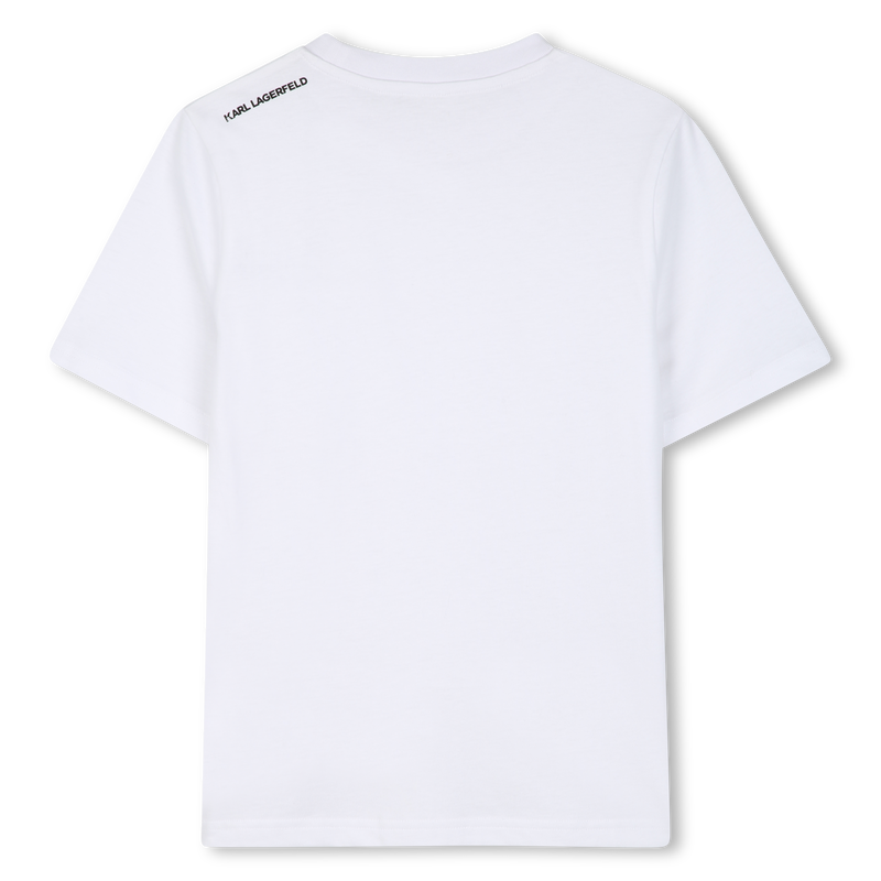 SET VAN 2 T-SHIRTS MET KORTE MOUWEN KARL LAGERFELD KIDS 
                        BOY