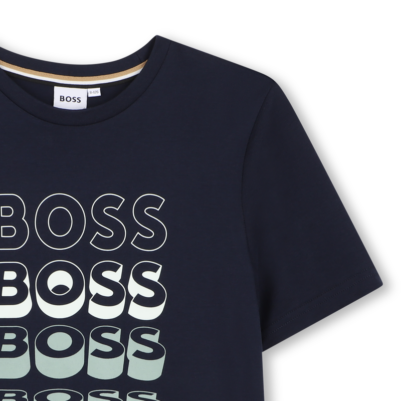 TEE-SHIRT MANCHES COURTES BOSS 
                        GARCON