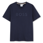 T-shirt met korte mouwen BOSS 
                    BOY