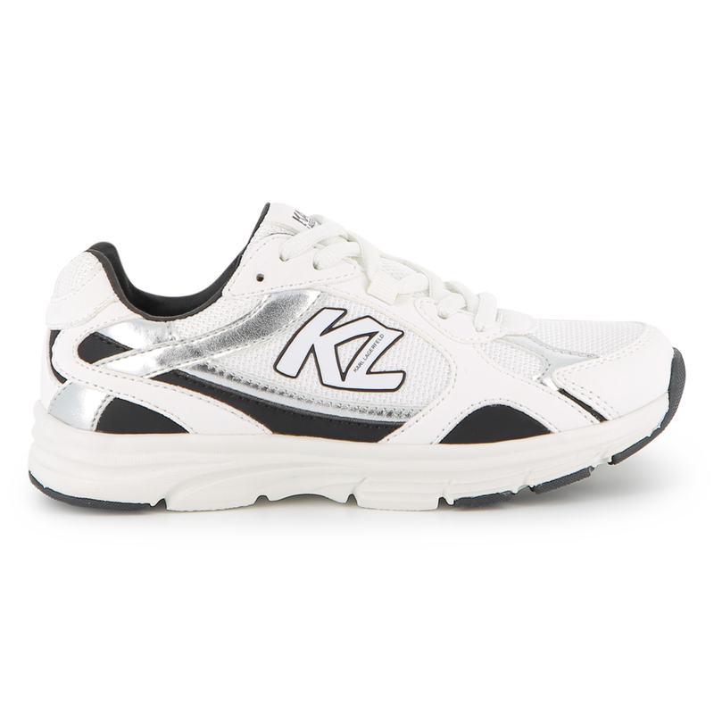 Basket &agrave; lacets KARL LAGERFELD KIDS 
                        FILLE